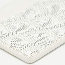 Goyard White Goyardine Coated Canvas and Leather Saint Sulpice Card Holder