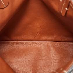 Pre Owned Goyard Black/Tan Goyardine Coated Canvas and Leather Anjou Mini Bag
