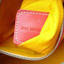 Goyard Red Goyardine Coated Canvas Croisjour 55 Boston Bag