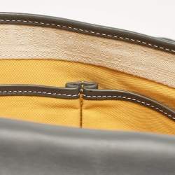 Goyard Grey Goyardine Coated Canvas Belvedere MM Saddle Bag