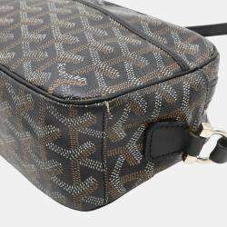 Goyard Black Goyardine Coated Canvas Cap Vert Bag