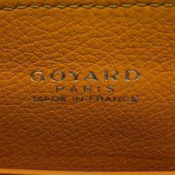 Goyard Blue/Navy Leather Saigon Handbag