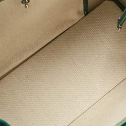 Goyard Green Goyardine Coated Canvas and Leather Bellechasse PM Tote