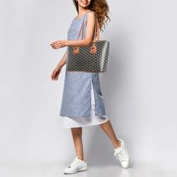 Goyard Brown Goyardine Coated Canvas and Leather Okinawa PM Tote