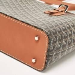 Goyard Brown Goyardine Coated Canvas and Leather Okinawa PM Tote