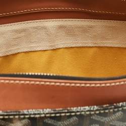 Goyard Brown Goyardine Coated Canvas and Leather Okinawa PM Tote