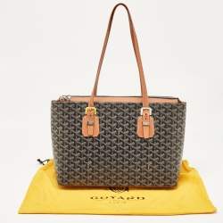 Goyard Brown Goyardine Coated Canvas and Leather Okinawa PM Tote