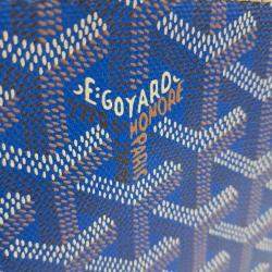 Goyard Blue PVC Senna MM Bag