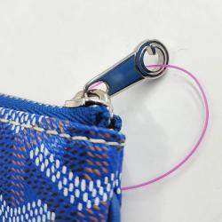 Goyard Blue PVC Senna MM Bag