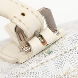 Goyard White Goyardine Coated Canvas 35 Croisiere Duffel Bag