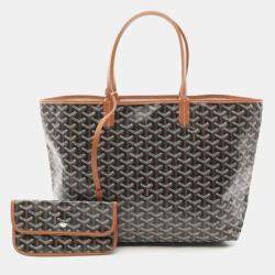 Goyard Black Goyardine Canvas Leather 233 Bag Goyard | TLC