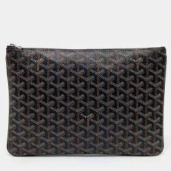 Goyard Black PVC Senna MM bag