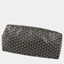 Pre Owned Goyard Brown Canvas Goyardine St. Louis GM Tote Bag