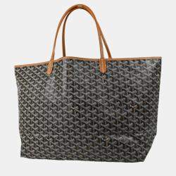 Pre Owned Goyard Brown Canvas Goyardine St. Louis GM Tote Bag
