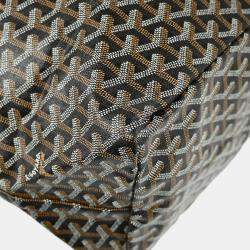 Pre Owned Goyard Brown Canvas Goyardine St. Louis GM Tote Bag