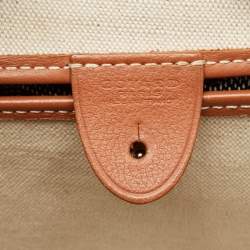 Pre Owned Goyard Brown Goyardine Coated Canvas Artois PM Tote