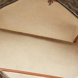 Pre Owned Goyard Brown Goyardine Coated Canvas Artois PM Tote