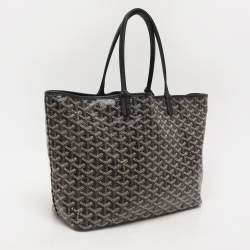 Pre Owned Goyard Brown Goyardine Coated Canvas St. Louis PM Tote