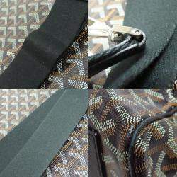 Goyard Brown Coated Canvas Voltaire Tote Bag