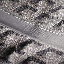 Goyard Grey Canvas and Leather Sac Voltaire Tote Bag