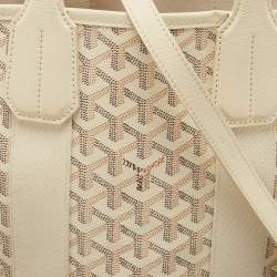 Goyard Light Beige Goyardine Coated Canvas Belharra PM Tote