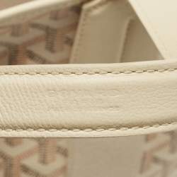 Goyard Light Beige Goyardine Coated Canvas Belharra PM Tote