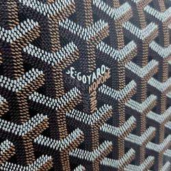 Pre Owned Goyard Brown PVC Goyard Senna GM bag