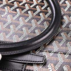 Goyard Black Ambassade Goyardine PM Briefcase