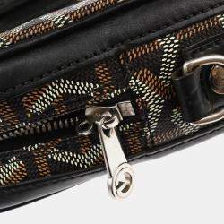 Goyard Black Ambassade Goyardine PM Briefcase