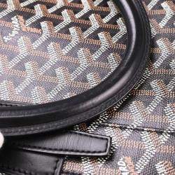 Goyard Black Ambassade Goyardine PM Briefcase