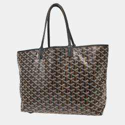 Goyard Black St. Louis PM Tote Handbag