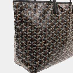 Goyard Black St. Louis PM Tote Handbag