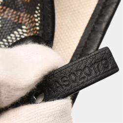 Goyard Black St. Louis PM Tote Handbag