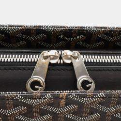 Pre Owned Goyard Black Okinawa PM Tote Bag