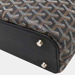 Pre Owned Goyard Black Okinawa PM Tote Bag