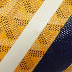Goyard Yellow Canvas Saint Louis GM Tote Bag