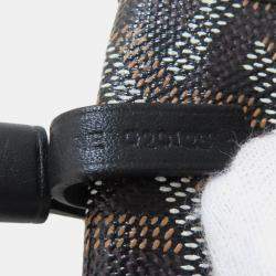 Goyard Black Coated Canvas Saint Louis GM Tote Bag