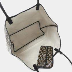 Goyard Black Coated Canvas Saint Louis GM Handbag