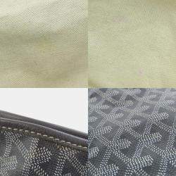 Goyard Grey  Coated Canvas Saint Louis Gm Tote Bag