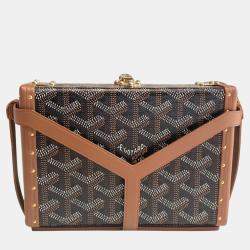 Goyard Minaudiere Trunk Clutch Bag