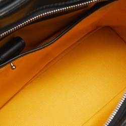 مملوكة مسبقًا Goyard Black Goyardine Coated Canvas and Leather Marie Galante MM Bag