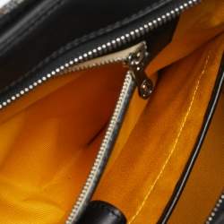 مملوكة مسبقًا Goyard Black Goyardine Coated Canvas and Leather Marie Galante MM Bag