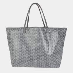 Goyard Grey Goyardine Canvas Saint Louis GM bag