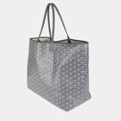 Goyard Grey Goyardine Canvas Saint Louis GM bag