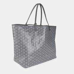Goyard Grey Goyardine Canvas Saint Louis GM bag