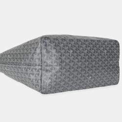 Goyard Grey Goyardine Canvas Saint Louis GM bag