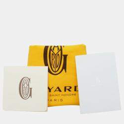 Goyard Blue Coated Canvas Trousse Jouvence MM Clutch