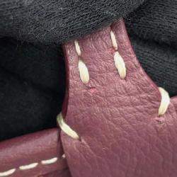 Goyard Burgundy PVC Leather Artois PM Tote Bag