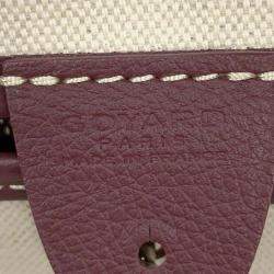 Goyard Burgundy PVC Leather Artois PM Tote Bag