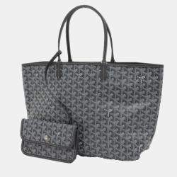 Goyard Grey Canvas Goyardine Saint Louis PM Tote 